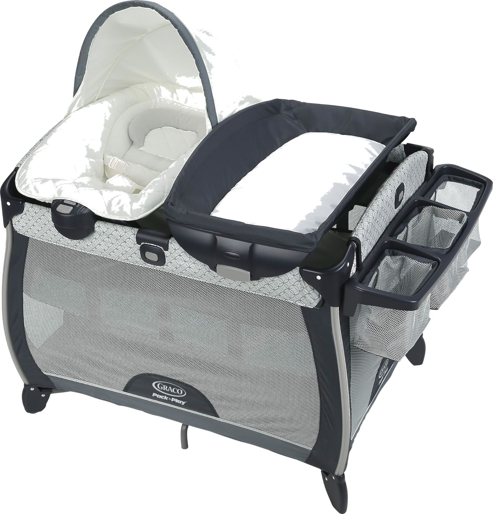 Graco Pack ‘n Play Quick Connect Portable Lounger Deluxe Playard