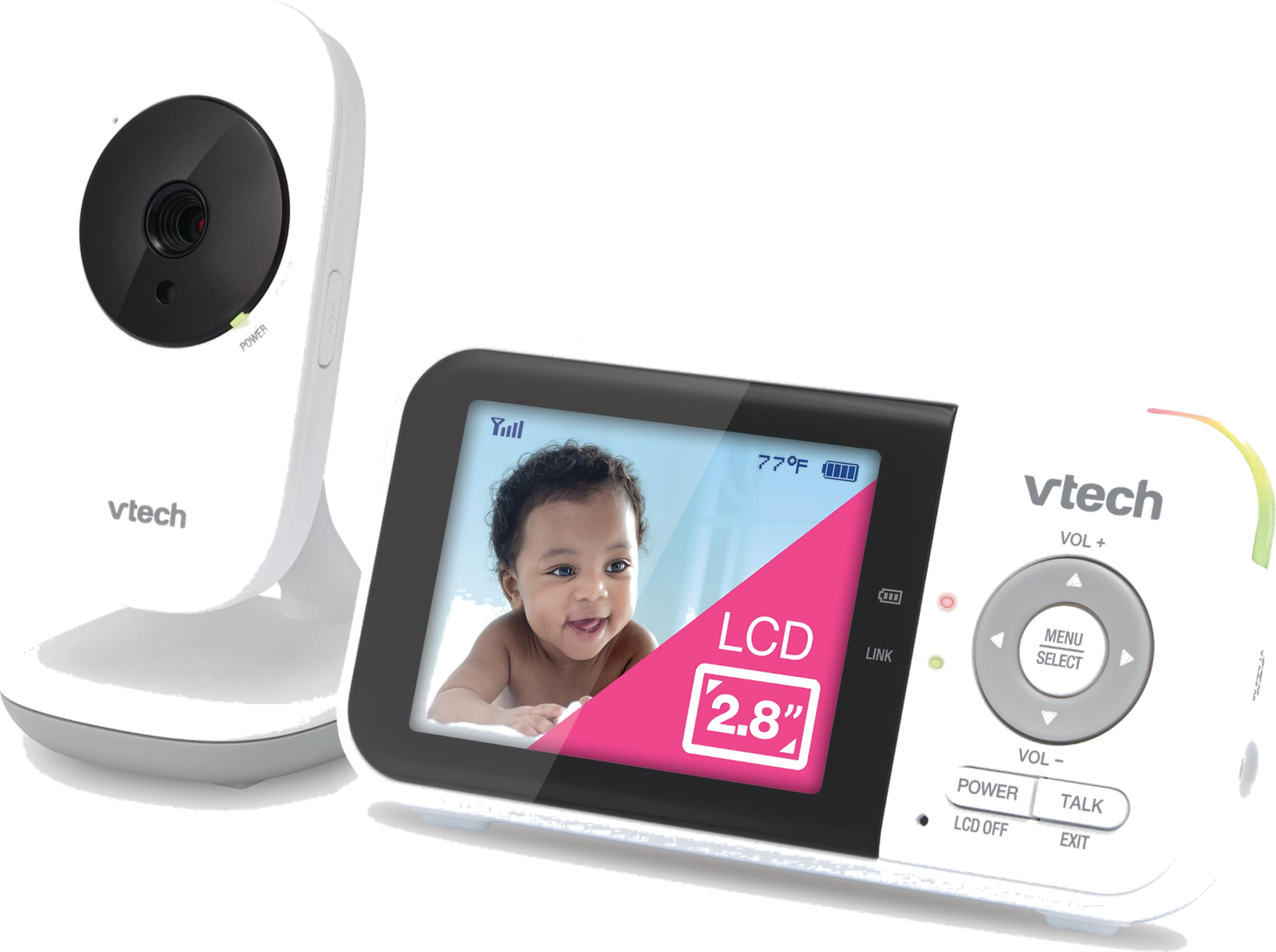 VTech VM819 No-WiFi Baby Monitor (Canada Version, 1 Camera)