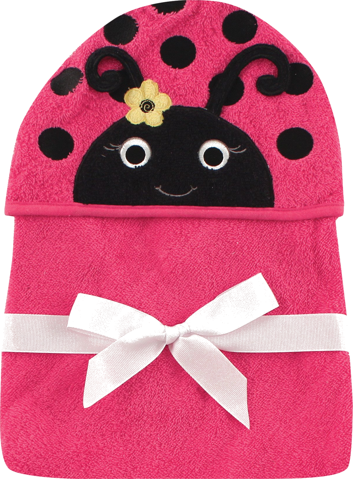 Hudson Baby Animal Face Hooded Towel