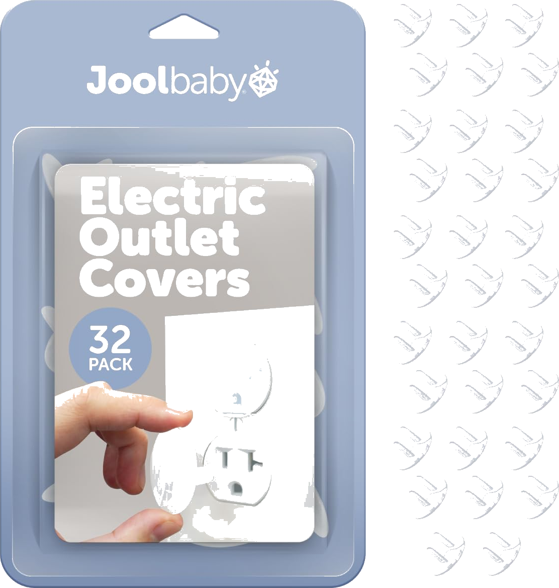 Jool Baby Outlet Plug Covers (32-Pack)