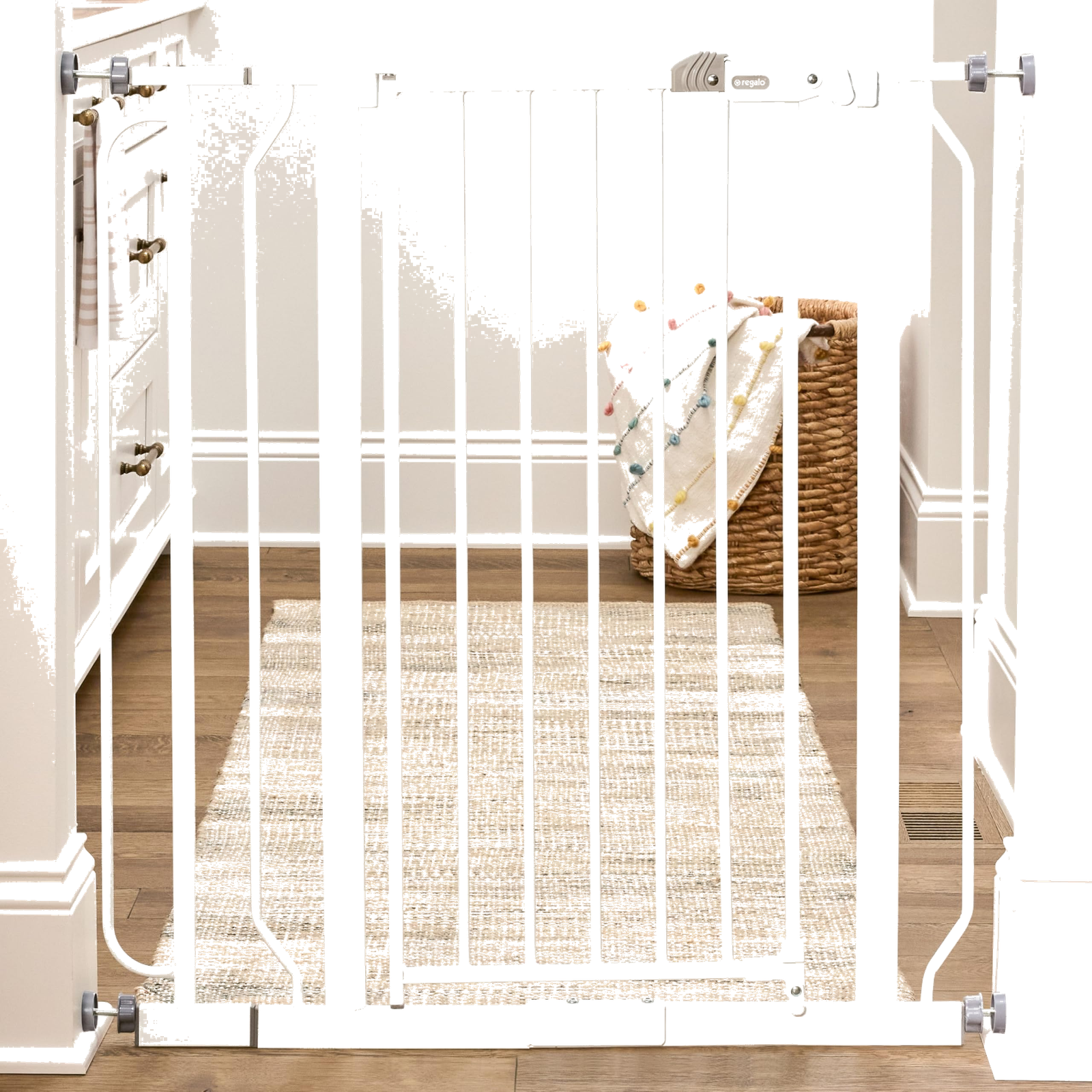 Regalo Easy Step 36" Extra Tall Walk-Thru Baby Gate