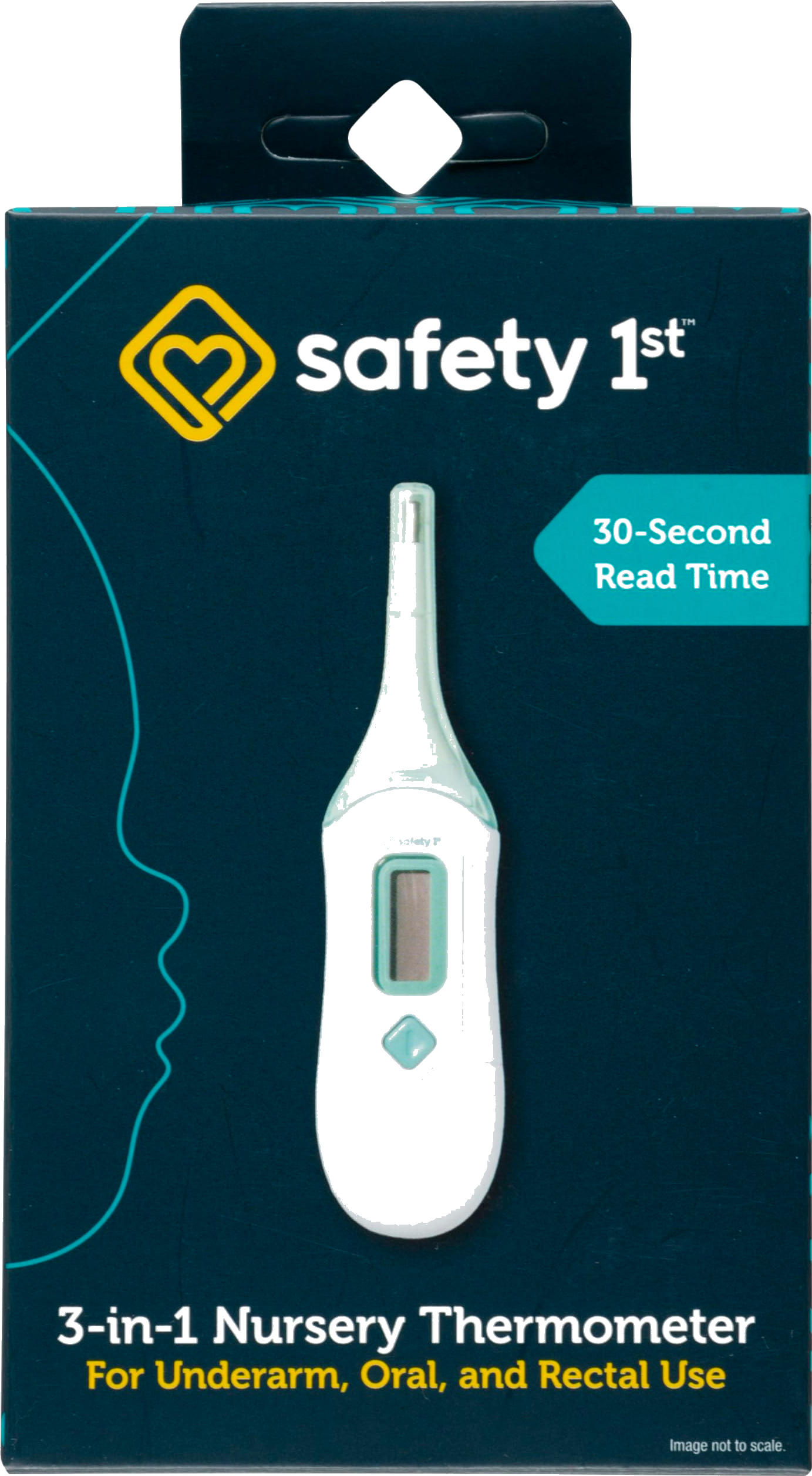 Safety 1st 3-in-1 Nursery Thermometer