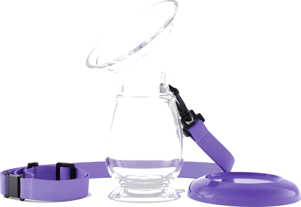 Lansinoh Silicone Breast Pump & Milk Collector (4 oz) — product photo