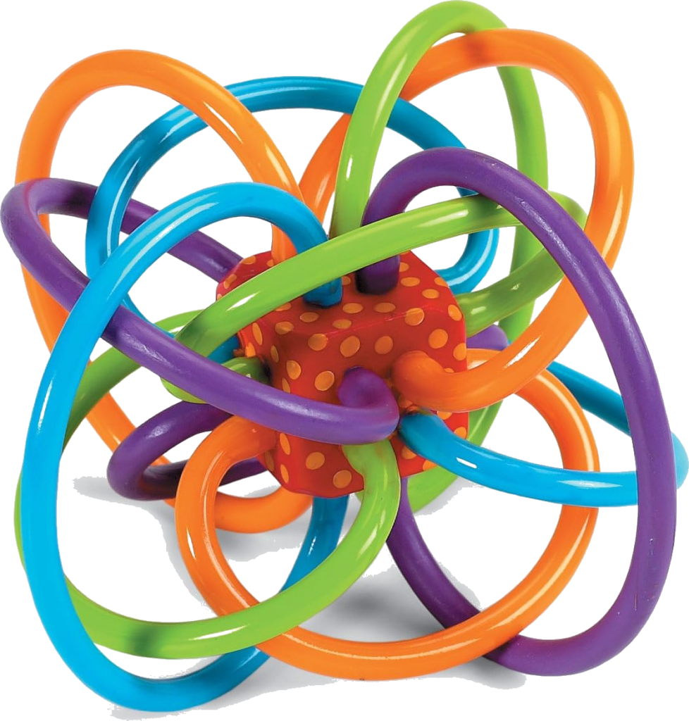Manhattan Toy Winkel Rattle and Sensory Teether Toy — product photo