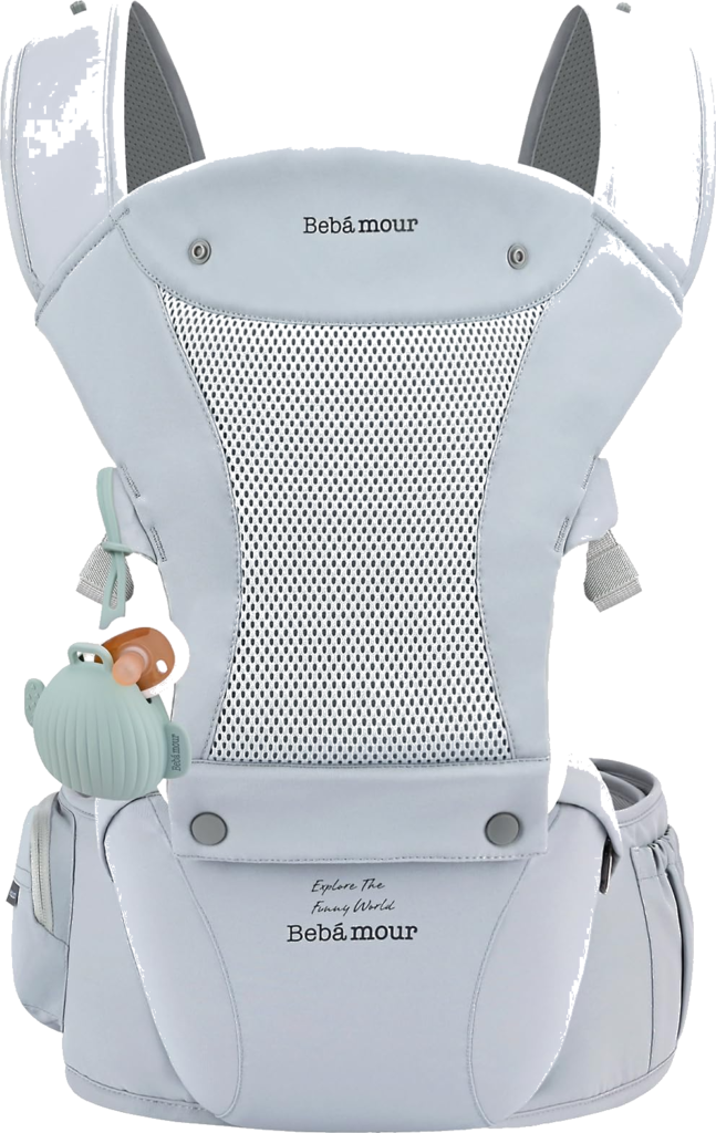 Bebamour Baby Carrier with Hip Seat &mdash; product photo