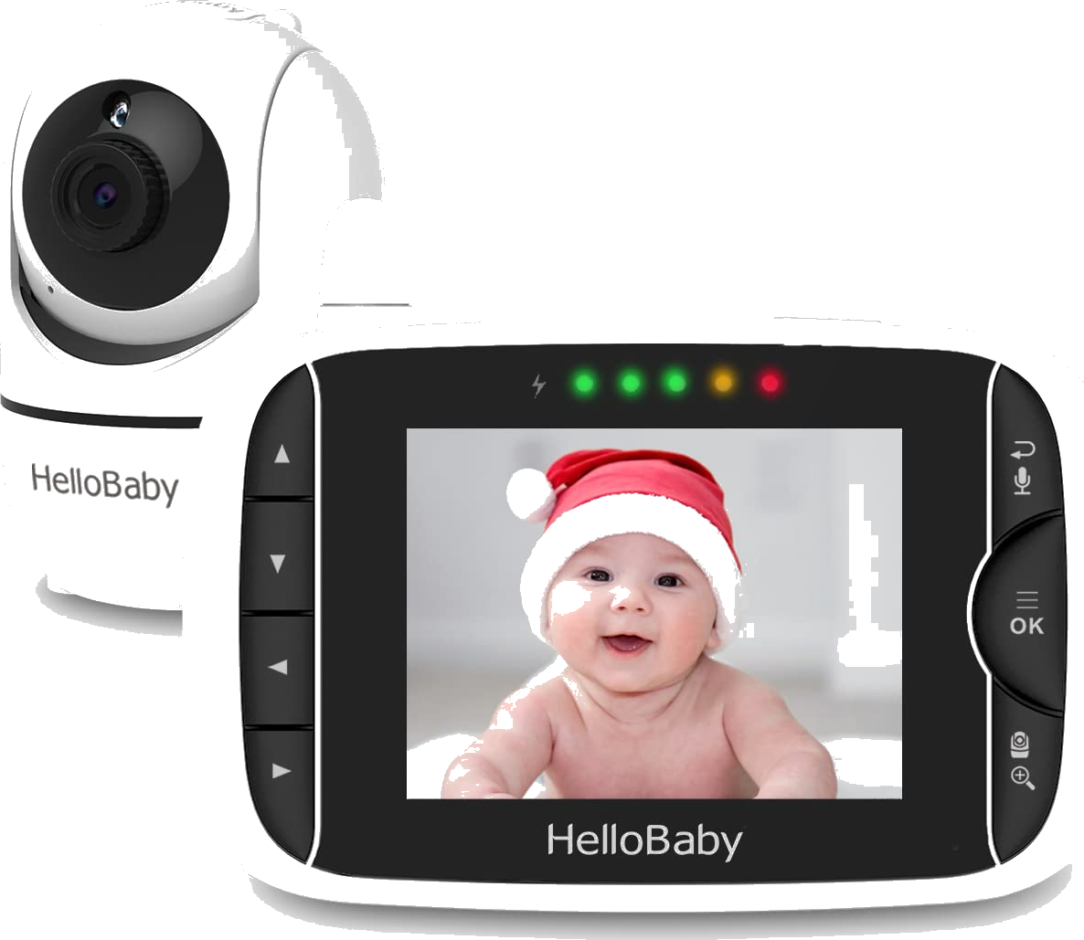 HelloBaby HB65 Video Baby Monitor