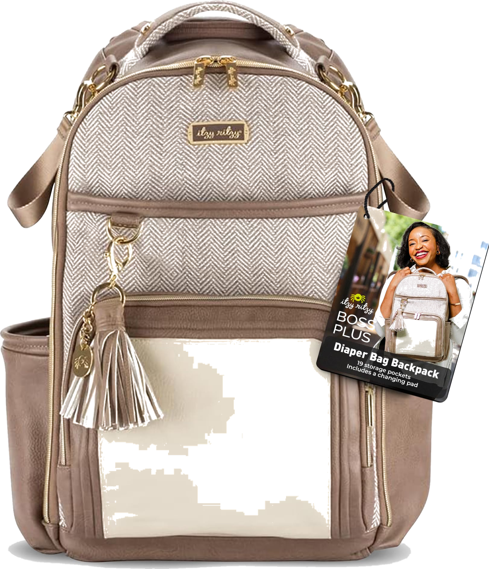 Itzy Ritzy Boss Plus Diaper Bag Backpack
