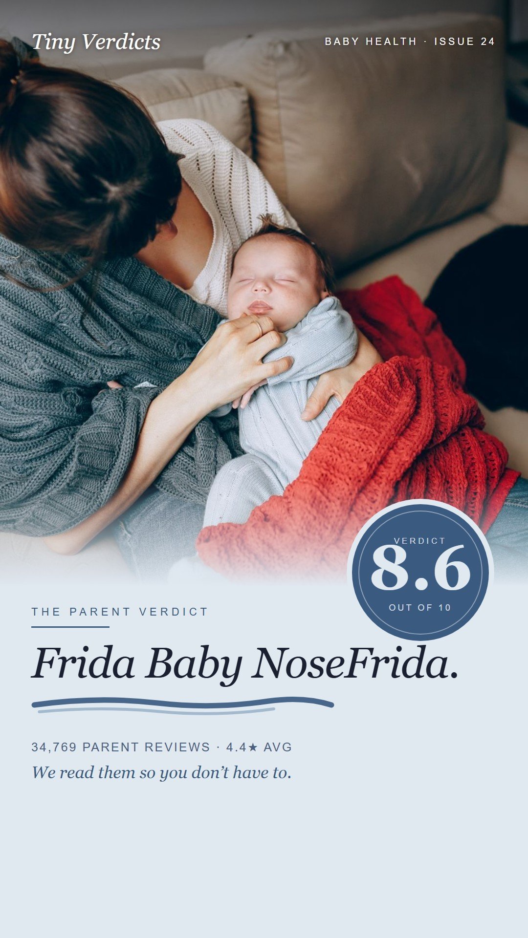 Frida Baby NoseFrida — What 34,769 Parents Say