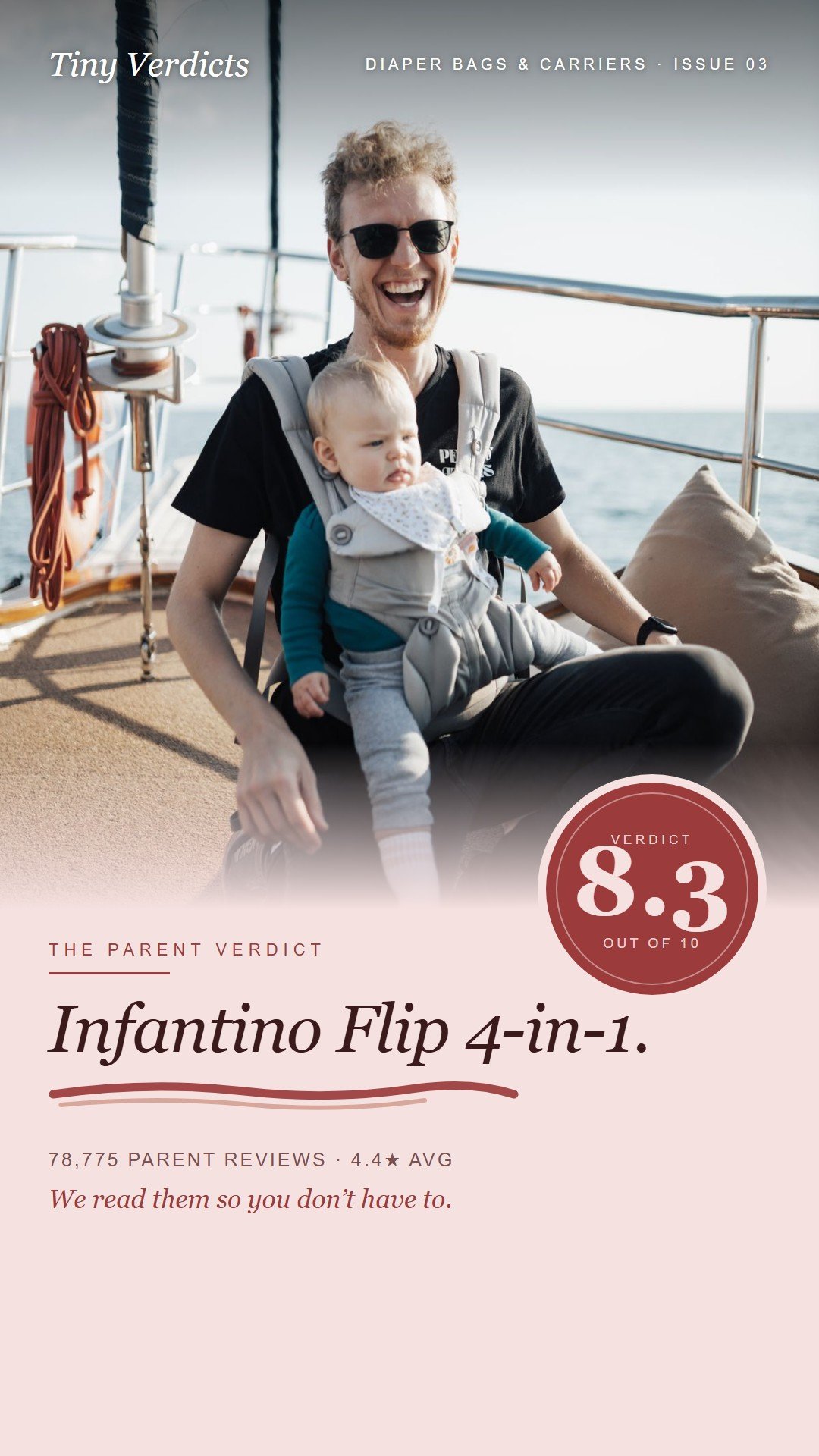 Infantino Flip 4-in-1 Carrier — What 78,775 Parents Say